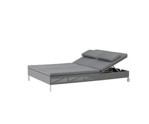Cane-line Tumbona Rest Cane-Line Natté grey. doble