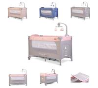 Canguro Cuna de Viaje Érase una vez Playpen Colchón de dos niveles Cambiador, colores:rosa