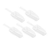 CANIGHT 10 Palas Medidoras de Plástico Mini para Hielo y Uso Múltiple, Ligeras y Portátiles, Ideales para Bodas y Buffets en Cocina y Restaurante