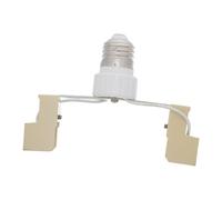 CANIGHT Adaptador de Portalámparas Cerámico E27 a R7s Conversión Resistente al Calor Tamaño 13.5x10x3.5 Cm para Bombillas Halógenas para Oficinas y Talleres