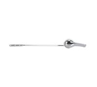 CANIGHT Interruptor de descarga para tanque de inodoro con botón de presión y palanca en materiales ABS y aluminio, uso en baño doméstico, resistente y ligero, 1 pieza
