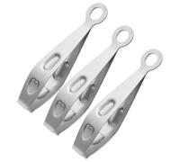 CANIGHT Pinzas de Acero Inoxidable para Pelo de Cerdo, Diseño Ergonómico y Extracción Rápida, Paquete de 3 Unidades para Cocina y Uso Animal