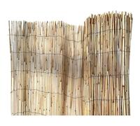 Cañizo de Bambú natural fino, cerramiento de bambú natural para ocultación, 75% ocultación, varias medidas Thayba