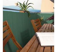 CAÑIZO PVC ELEGANCE RECYCANE DOBLE CARA 30MM VERDE Green 1.5x3m