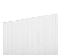 CAÑIZO PVC ESSENTIAL RECYCANE DOBLE CARA 20 MM BLANCO White 2x3m
