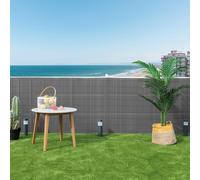 CAÑIZO PVC ESSENTIAL RECYCANE DOBLE CARA 20MM PIEDRA Gray