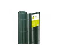 CAÑIZO PVC SIMPLE CARA 1x5M 18MM VERDE