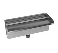 Caño de cascada del aliviadero de acero inoxidable 304 con conector para piscina (400MM)