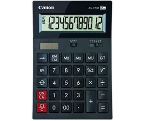 Canon as1200hb calculadora escritorio calculadora básica gris