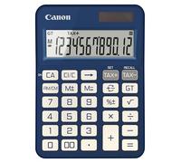 Canon Calculadora de sobremesa KS-125KB 12 dígitos Panel solar y batería Azul