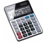 Canon Calculadora de escritorio LS-102TC Pantalla LCD grande, 10 dígitos, ligera - Negro metálico