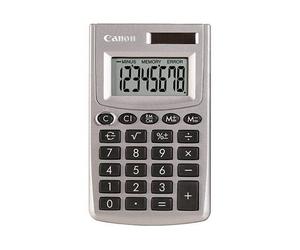 Canon ls-270l, calculadora básica de bolsillo, pantalla lcd de gran t