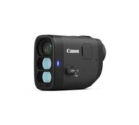 Canon PowerShot Golf, Telémetro Láser con Cámara Estabilizado, Foto 11MP y Vídeo FHD, Zoom 6X y Digital 12x, Modo Slope y Fijación de Banderín, Medición Metros y Yardas, Apto para Competición, Negro