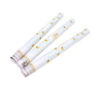 Cañones de Confeti - Cañón Confeti Mariposa Blanco y Dorado - Pack 6-12- Confetti Cannon para Bodas, Eventos Románticos Fiestas, Cumpleaños y Aniversarios 60cm