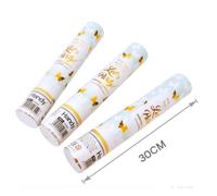 Cañones de Confeti - Cañón Confeti Mariposa Blanco y Dorado - Pack 6-12- Confetti Cannon para Bodas, Eventos Románticos Fiestas, Cumpleaños y Aniversarios 30cm 50cm 60cm