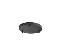 Canopy CE Para Lámpara Colgante 3 Uds. Negro