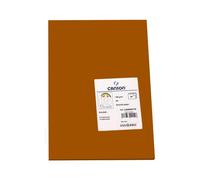 Canson 200040176-50 hojas cartulinas, a4, 185 g, color chocolate
