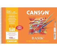 Canson-Infinity Bloc de dibujo Basik DIN A4 23 x 32,5 cm 20 hojas 150 gramos