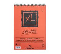 Canson-Infinity Bloc dibujo croquis C200787115 A3 microperforado espiral 120 hojas 90 g grano fino