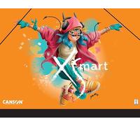 Canson, Carpeta de dibujo, 26x33cm, Edición XSMART: León, Bailarín, Snowboarder, Colores Surtidos