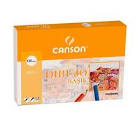 Canson-Infinity Papel de dibujo Basik 297x420 130 gr sin recuadro