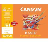 Papel dibujo basik din a3 + 32,5x46,0 cms sin recuadro en minipacks de 10 hojas
