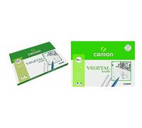 Canson Escolar Paquete A4, (250 Hojas) Guarro Vegetal Basik 95G + Minipack A3, 12 Hojas, Guarro Vegetal Basik 95G