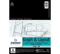 Canson Fundación Serie gráfico y Layout Pad, 0, 8.5 InchesX11 Inches