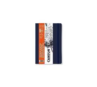CANSON Graduate Book, Cuaderno de dibujo, Muy liso, 90gsm, Sketchbook tapa blanda, 14x21,6cm, Blanco, 184 hojas