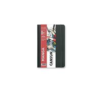 CANSON Graduate Book, Cuaderno de dibujo, Suave y grueso, 200gsm, Sketchbook tapa dura, 14x21,6cm, Blanco, 80 hojas
