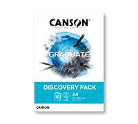 Canson Graduate, Discovery Pack, mini-pk, A4-21x29,7cm, 10 hojas