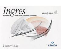 Canson-Infinity Papel pastel Guarro Ingres Verjurado 108 g/m² 32,5x46 cm Blanco 20 hojas