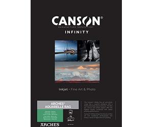 Canson Infinity Arches Aquarelle Rag 310gsm A3-29,7x42cm 25 hojas