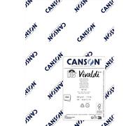 Canson iris vivaldi, papel de dibujo de color, liso, 185gsm, hoja, a4-