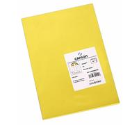 Canson Iris Vivaldi, Papel de dibujo de color, Suave, 185gsm, Hoja, A3-29,7x42cm, Amarillo canario