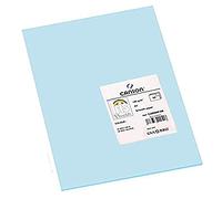 Canson Iris Vivaldi, Papel de dibujo de color, Suave, 185gsm, Hoja, A4-21x29,7cm, Azul cielo