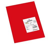 Canson-Infinity Papel de dibujo Iris Vivaldi – Suave 185 g/m² – Hoja A4 21×29,7 cm Rojo