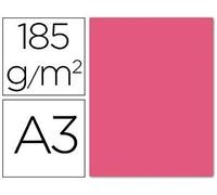Canson Iris Vivaldi, Papel de dibujo de color, Suave, 250gsm, Hoja, A3-29,7x42cm, Fuscia Flúo