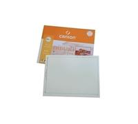 Papel dibujo basik 240x320 din a4 + 130 gr. con recuadro -minipack de 10 hojas