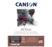 Canson Mi-Teintes 60% Abeja 160 g Bloc Encolado 32 x 41 20H Negro