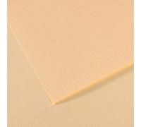 Canson Mi-Teintes Papel de Color de Pulpa Teñida, 160 g/m2, Beige (Ivory - 111), 21x29,11, Pack de 25