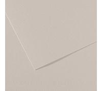 Canson Mi-Teintes Papel de Color de Pulpa Teñida, 160 g/m2, Gris (Pearl Grey - 120), 21x29,13, Pack de 25