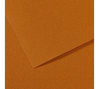 Canson Mi-Teintes Papel de Color de Pulpa Teñida, 160 g/m2, Marrón (Havana Clear - 502), 21x29,28, Pack de 25