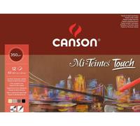 Canson-Infinity Bloc Mi-Teintes Touch 12 hojas 350 g/m² 29,7 cm