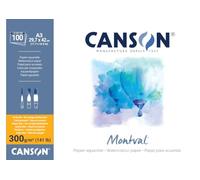 Canson Bloc de dibujo Montval Cold Pressed 100 hojas A3 300 g Blanco natural