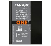 Canson-Infinity Cuaderno de esbozo Canson One Art Book 100 g Tapa dura 21,6x27,9 cm Blanco 98 hojas