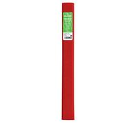 Canson Pack de 10 Rolls Super Value Crepe Papel, 32 g/m² 0.5 X 2.5 M, Rojo Brillante