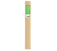 Canson Papel Crespón Estándar, 30gsm, Rollo, 0,5x2,5m, Crema