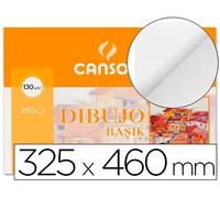 Canson Papel de dibujo Basik 32.5x46 cm 130 g/m² sin recuadro