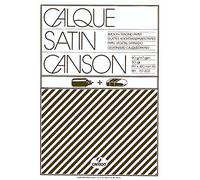 Canson Papeles técnicos A3 29,7x42 cm suave 90 g transparente 50 hojas encolados por el lado corto